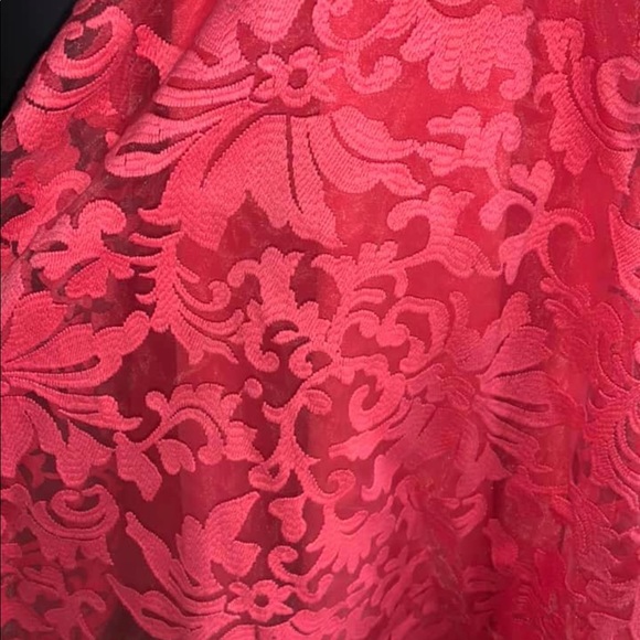 Coral Gregory Elenburg custom interview dress. - Picture 3 of 4